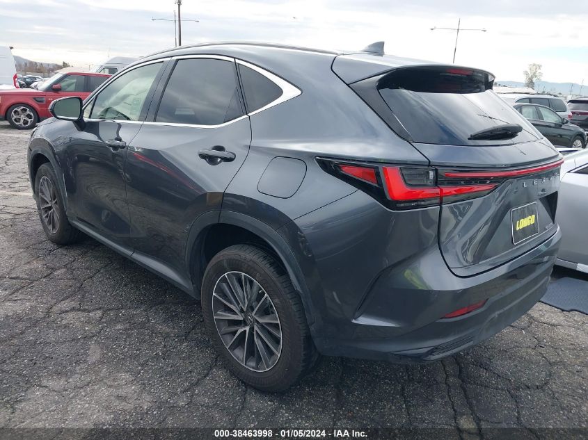 2022 LEXUS NX 250 JTJADCAZ6N2001072