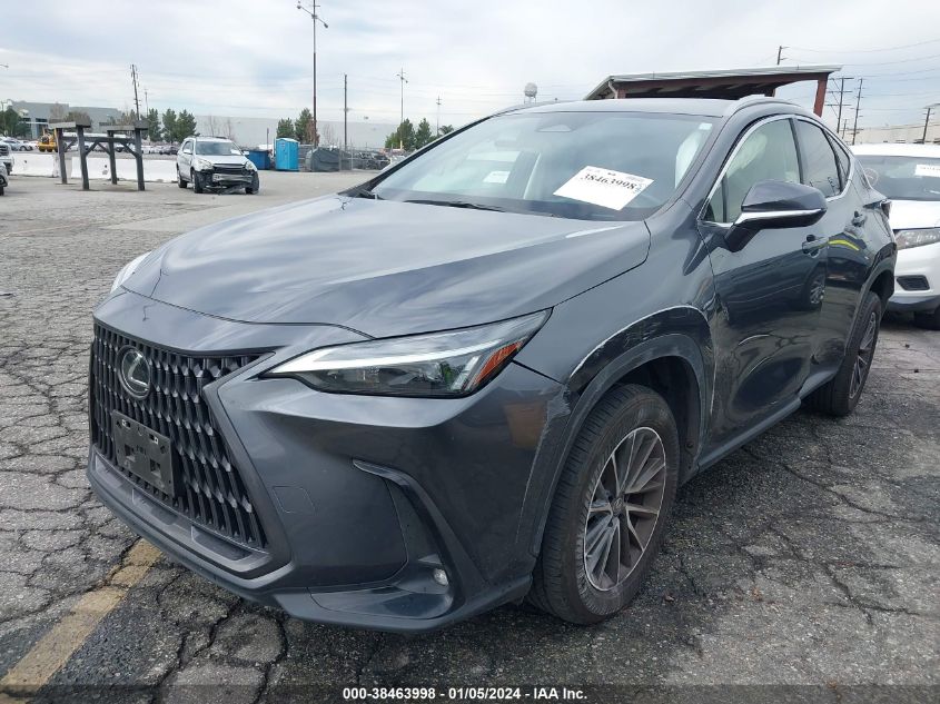 2022 LEXUS NX 250 JTJADCAZ6N2001072