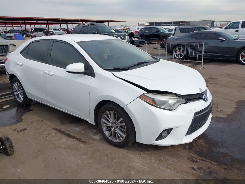 2015 TOYOTA COROLLA L/LE/LE PLS/PRM/S/S PLS - 5YFBURHE2FP291293