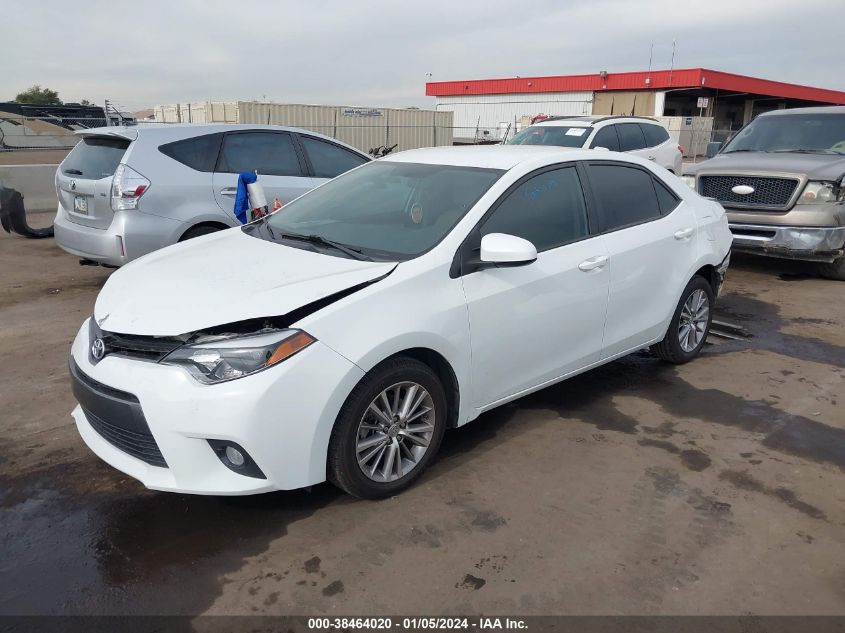 2015 TOYOTA COROLLA L/LE/LE PLS/PRM/S/S PLS - 5YFBURHE2FP291293