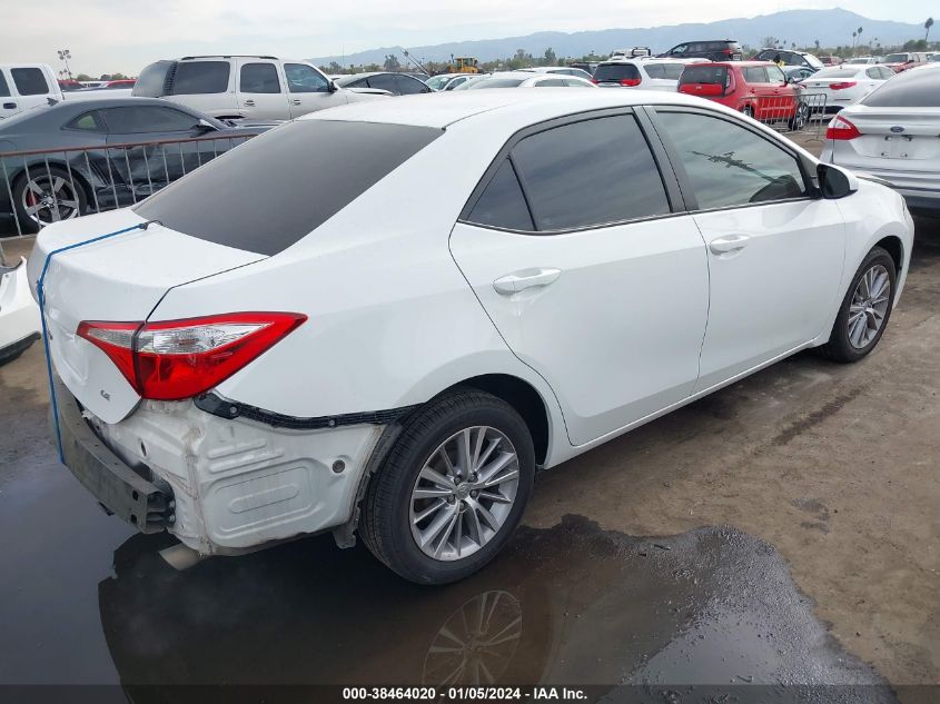 2015 TOYOTA COROLLA L/LE/LE PLS/PRM/S/S PLS - 5YFBURHE2FP291293