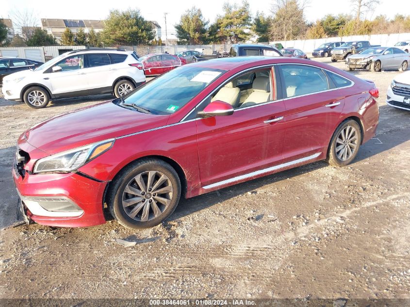 2016 HYUNDAI SONATA SPORT - 5NPE34AF8GH399843