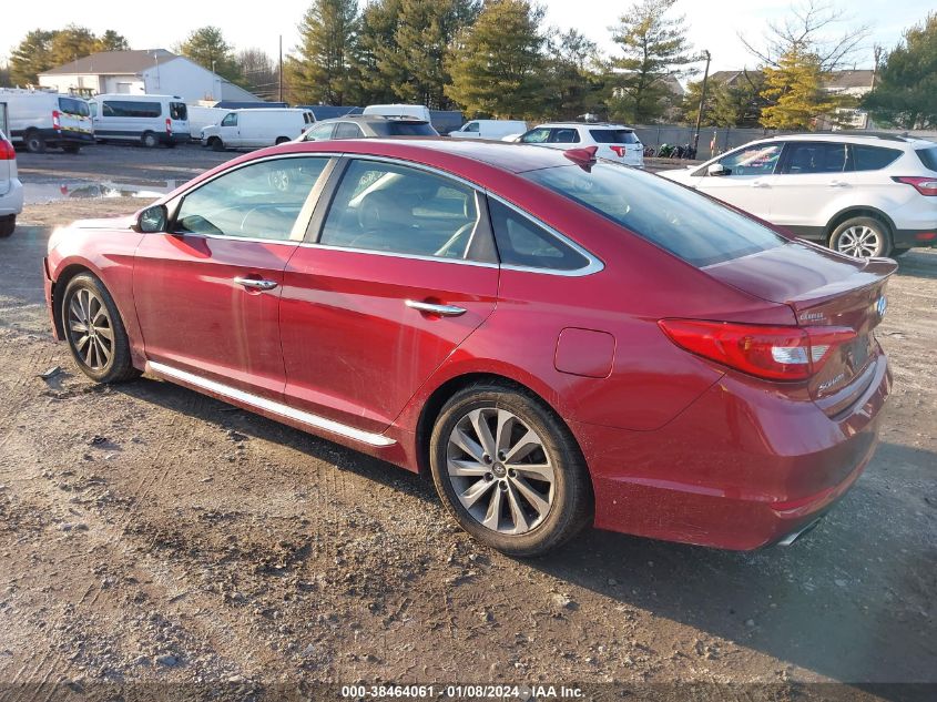 2016 HYUNDAI SONATA SPORT - 5NPE34AF8GH399843