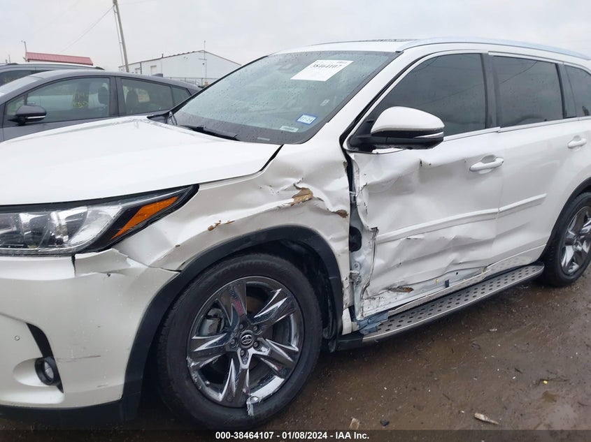 2019 TOYOTA HIGHLANDER VIN: 5TDDZRFH3KS701463