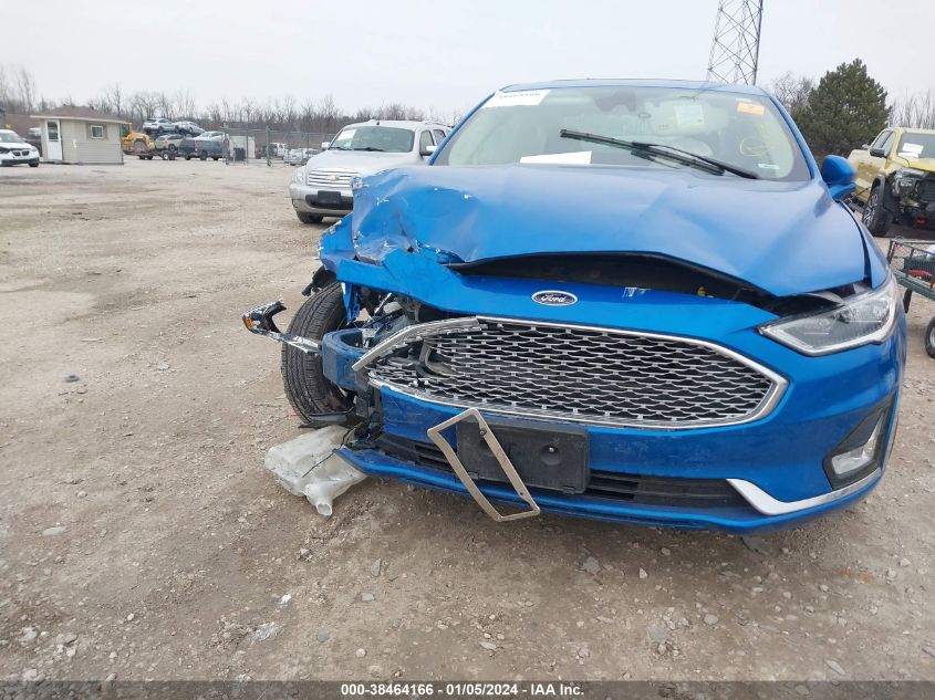 2020 FORD FUSION TITANIUM - 3FA6P0D90LR115612