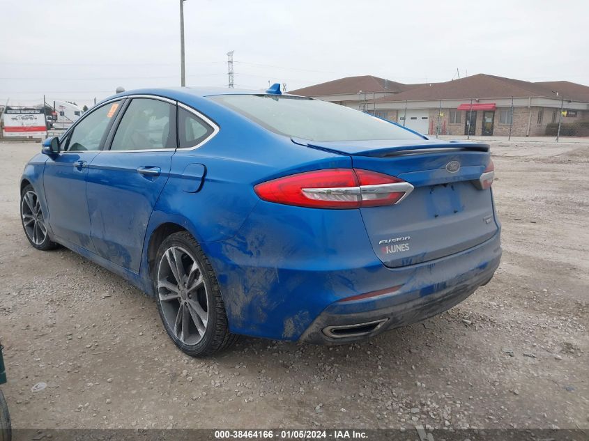 2020 FORD FUSION TITANIUM - 3FA6P0D90LR115612