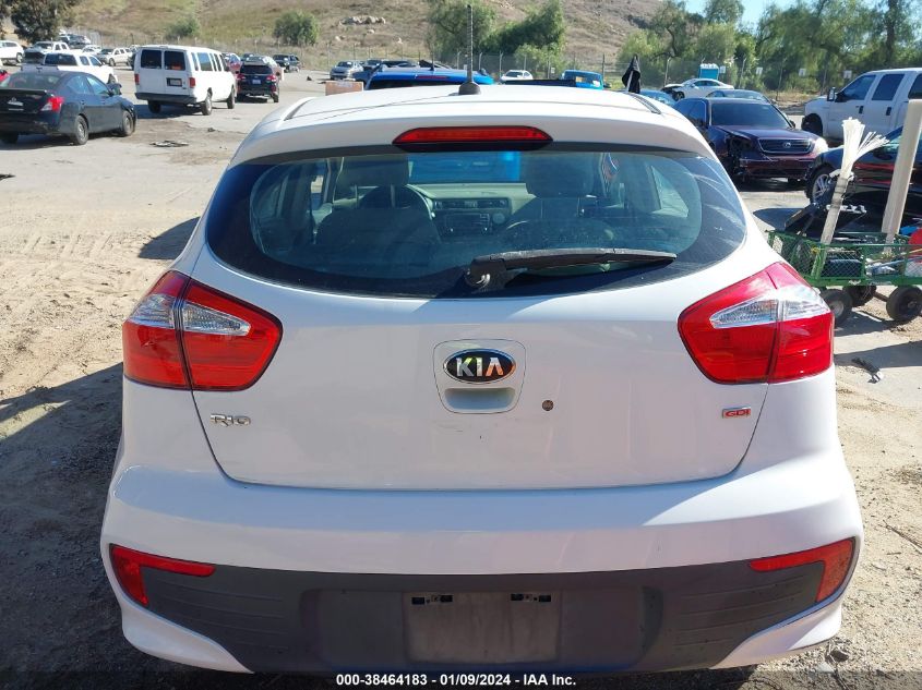 2016 KIA RIO LX - KNADM5A35G6621606