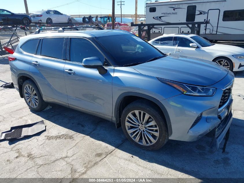 2022 TOYOTA HIGHLANDER PLATINUM - 5TDFZRBH2NS226519