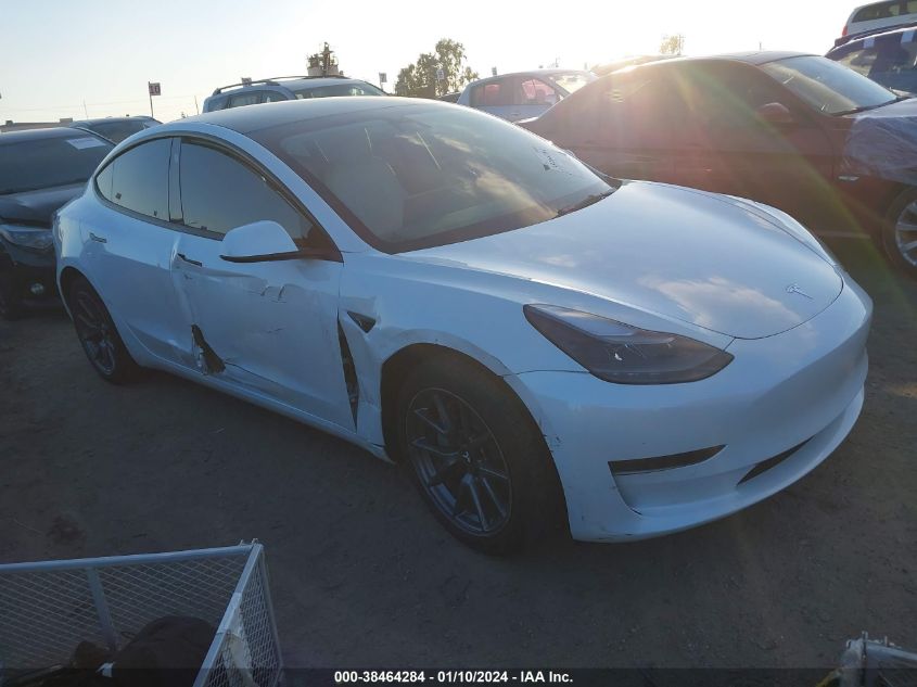 2022 TESLA MODEL 3 REAR-WHEEL DRIVE - 5YJ3E1EA7NF340714