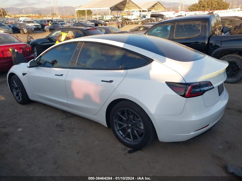 2022 TESLA MODEL 3 REAR-WHEEL DRIVE - 5YJ3E1EA7NF340714