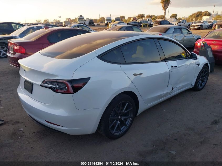 2022 TESLA MODEL 3 REAR-WHEEL DRIVE - 5YJ3E1EA7NF340714