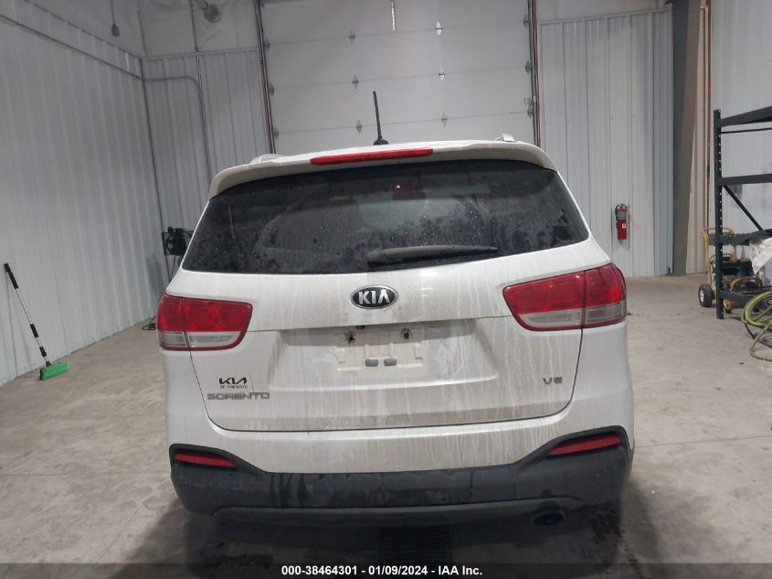 2017 KIA SORENTO LX/L - 5XYPG4A54HG191570