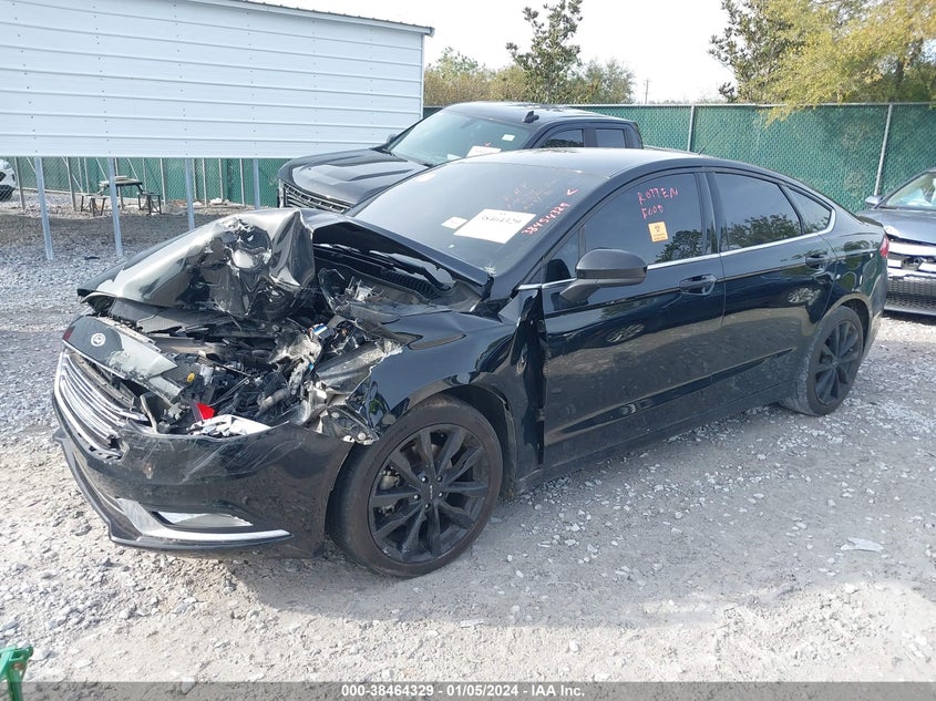 VIN 3FA6P0HD3JR237988 2018 FORD FUSION SE