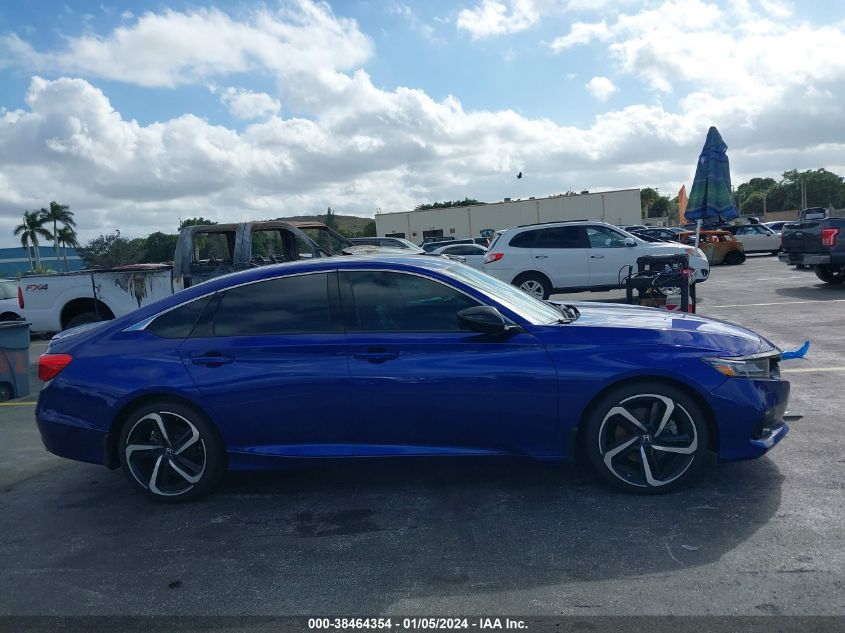 2022 HONDA ACCORD SPORT SE - 1HGCV1F42NA046169