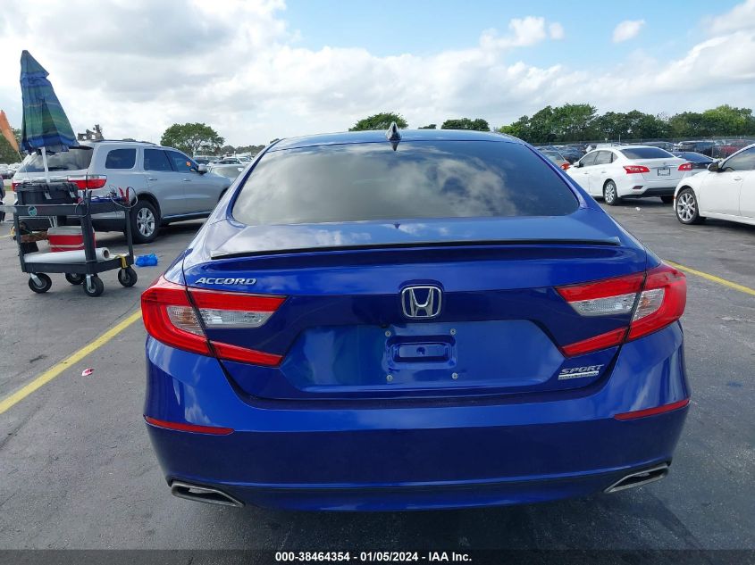 2022 HONDA ACCORD SPORT SE - 1HGCV1F42NA046169