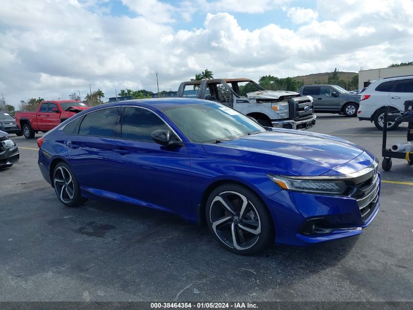 2022 HONDA ACCORD SPORT SE - 1HGCV1F42NA046169