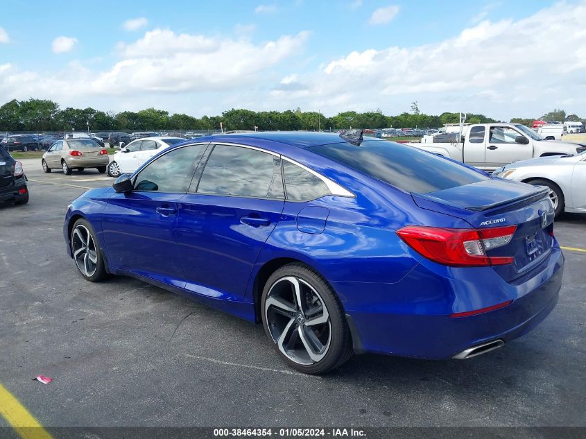 2022 HONDA ACCORD SPORT SE - 1HGCV1F42NA046169