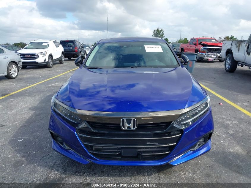 2022 HONDA ACCORD SPORT SE - 1HGCV1F42NA046169
