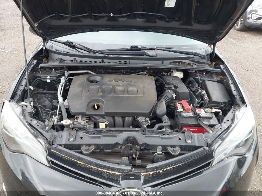2018 TOYOTA COROLLA XLE - 2T1BURHE6JC119731