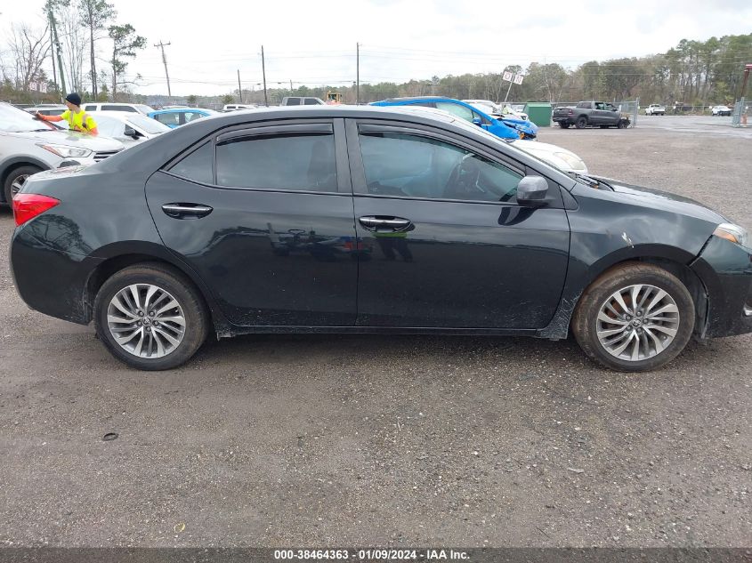 2018 TOYOTA COROLLA XLE - 2T1BURHE6JC119731