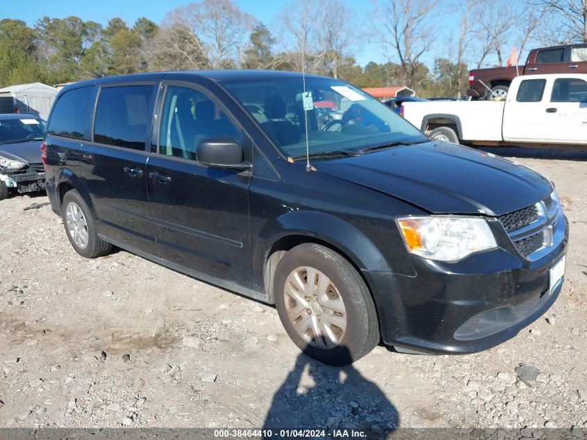 2016 DODGE GRAND CARAVAN SE - 2C4RDGBG5GR350593