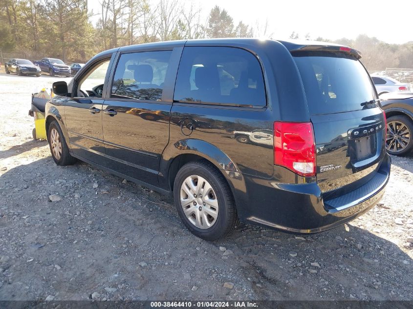 2016 DODGE GRAND CARAVAN SE - 2C4RDGBG5GR350593