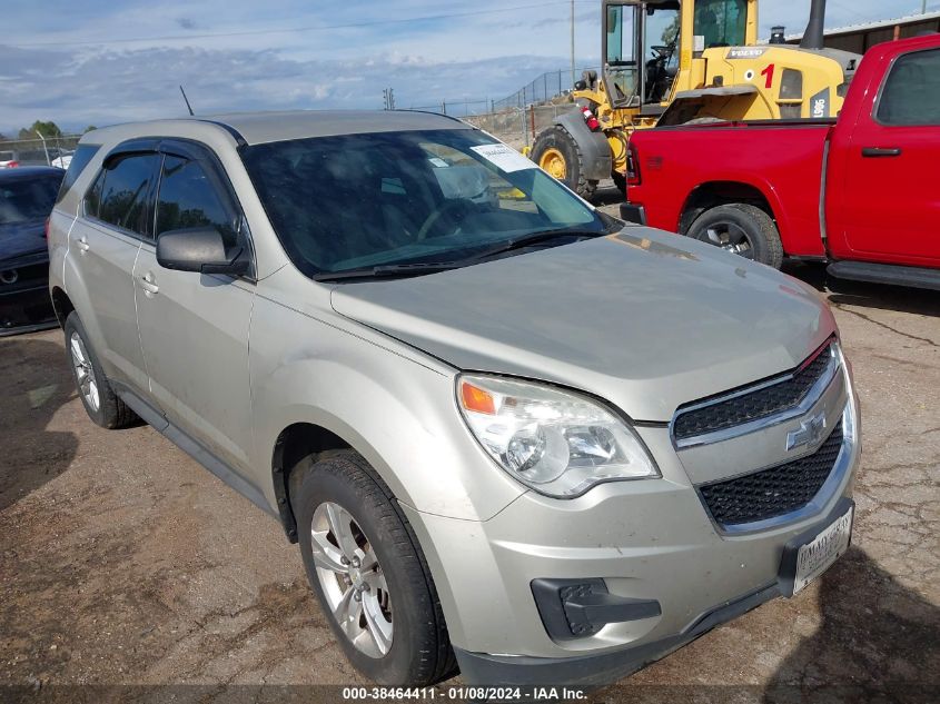 2013 CHEVROLET EQUINOX LS - 1GNALBEK4DZ132141