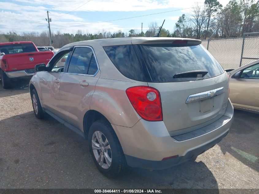 2013 CHEVROLET EQUINOX LS - 1GNALBEK4DZ132141