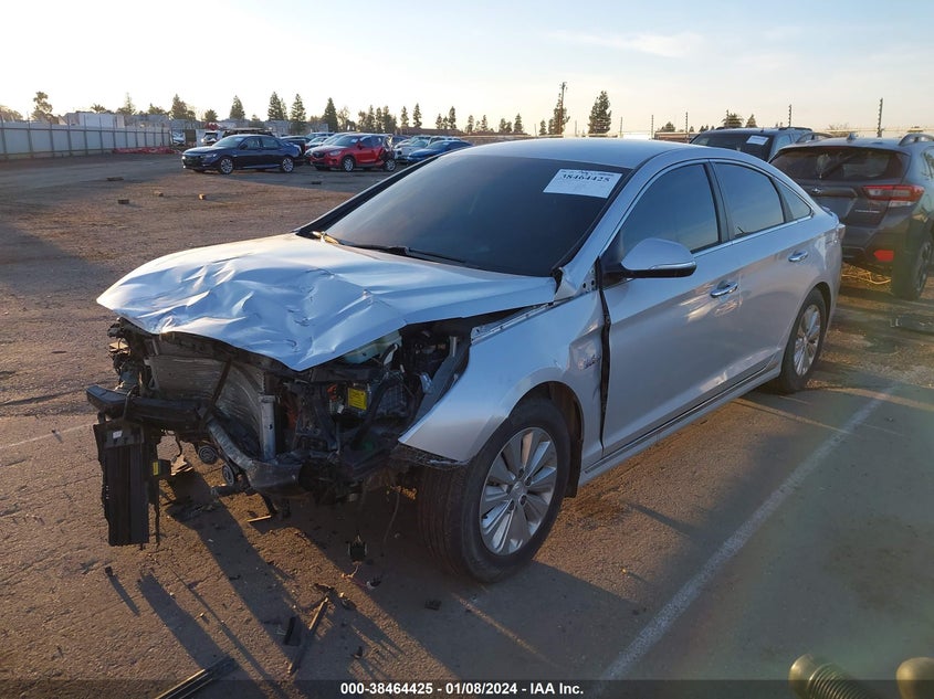 VIN KMHE24L19HA043605 2017 HYUNDAI SONATA HYBRID SE