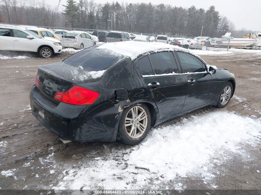 2013 INFINITI G37X JN1CV6AR1DM758252