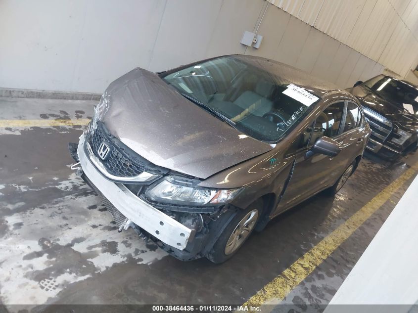 2015 HONDA CIVIC LX - 19XFB2F56FE286018