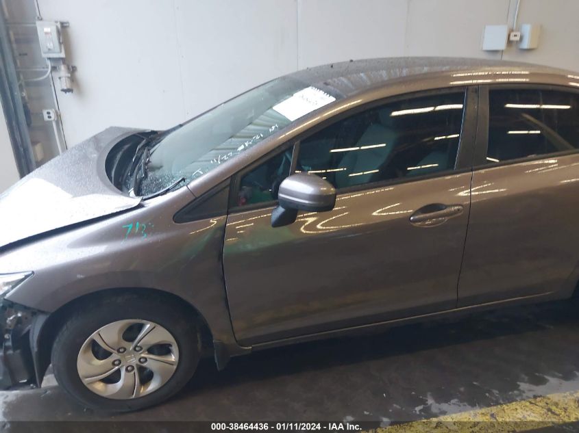 2015 HONDA CIVIC LX - 19XFB2F56FE286018