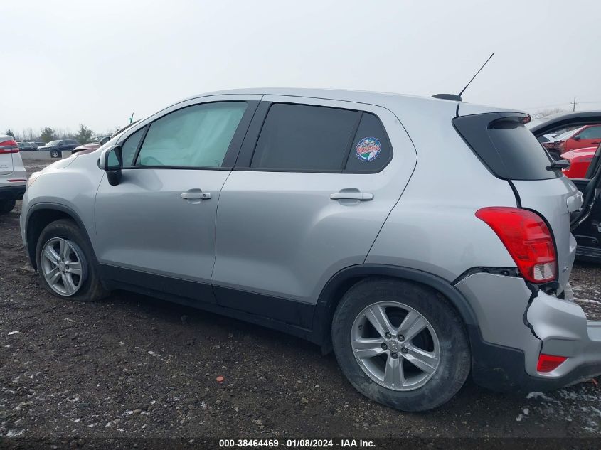 2019 CHEVROLET TRAX LS - 3GNCJKSB9KL390159