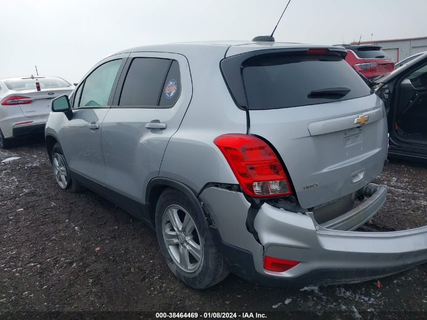 2019 CHEVROLET TRAX LS - 3GNCJKSB9KL390159