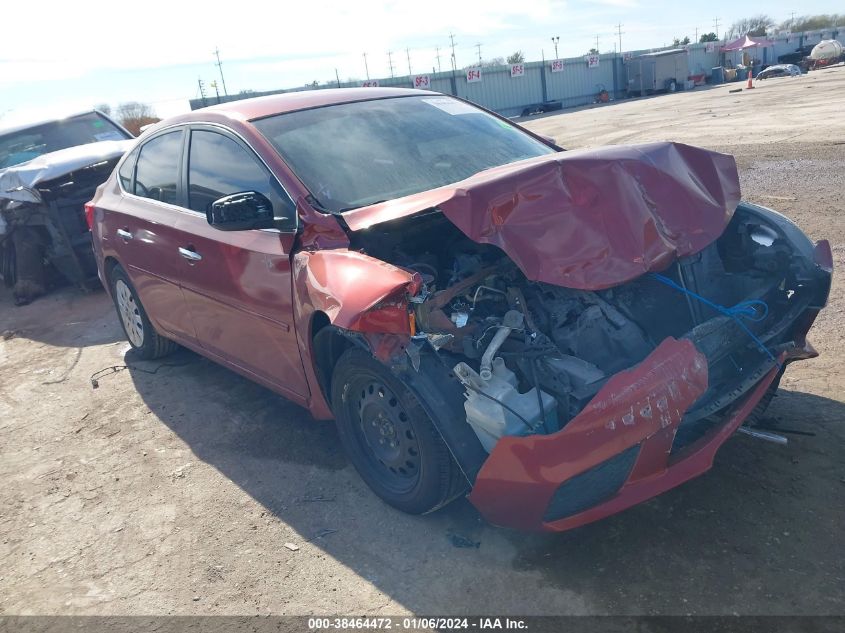 2017 NISSAN SENTRA S/SV/SR/SL - 3N1AB7AP5HY288458