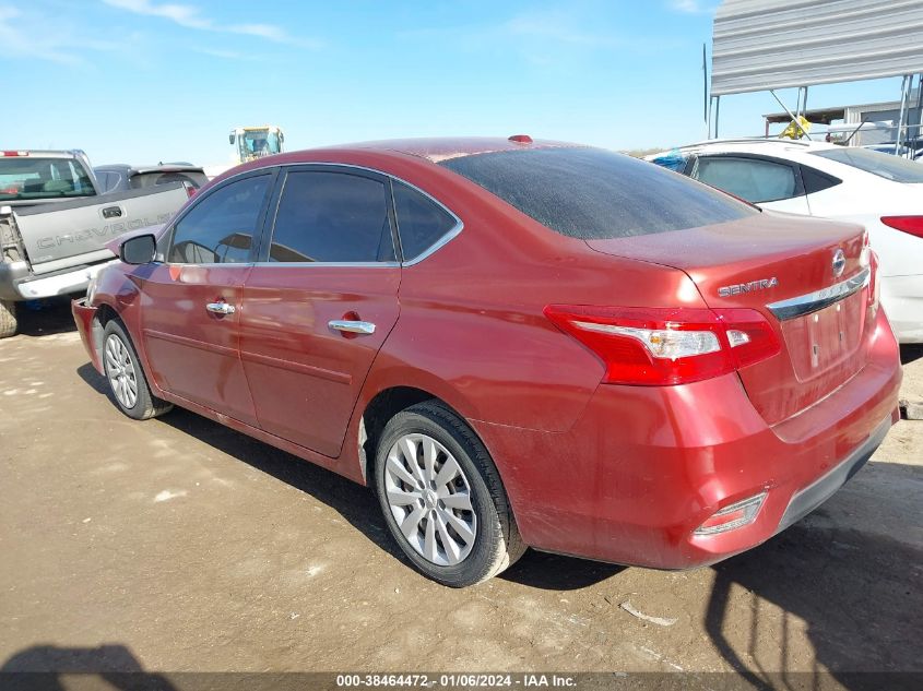 2017 NISSAN SENTRA S/SV/SR/SL - 3N1AB7AP5HY288458