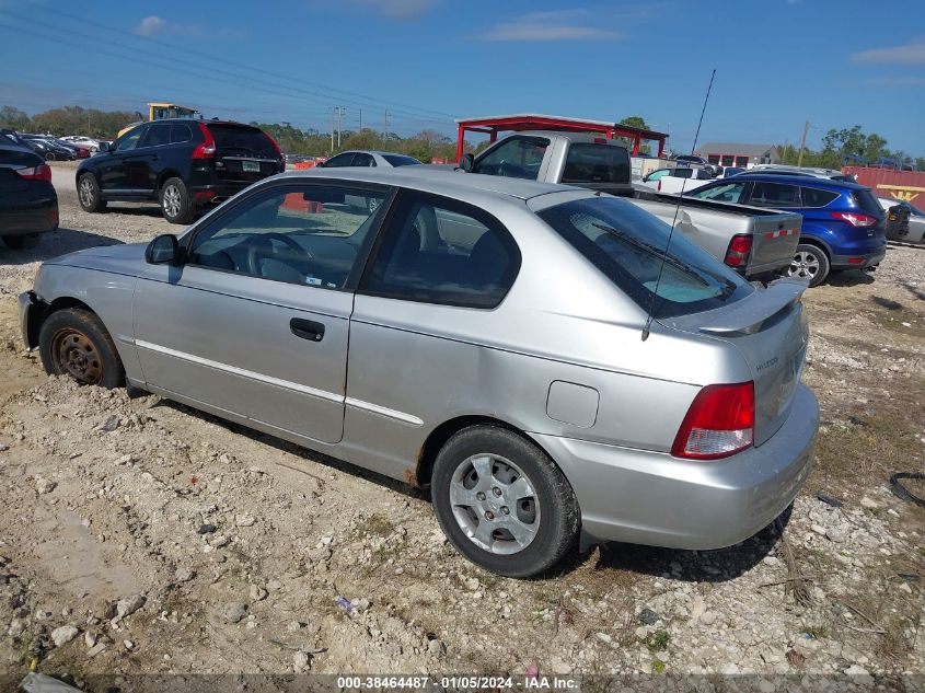 KMHCG35C22U211172 | 2002 HYUNDAI ACCENT