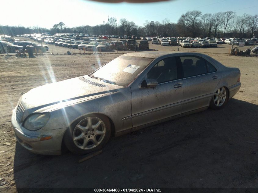 WDBNG83J63A362481 | 2003 MERCEDES-BENZ S-CLASS