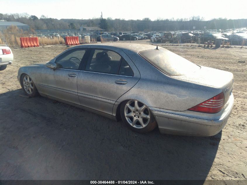 WDBNG83J63A362481 | 2003 MERCEDES-BENZ S-CLASS