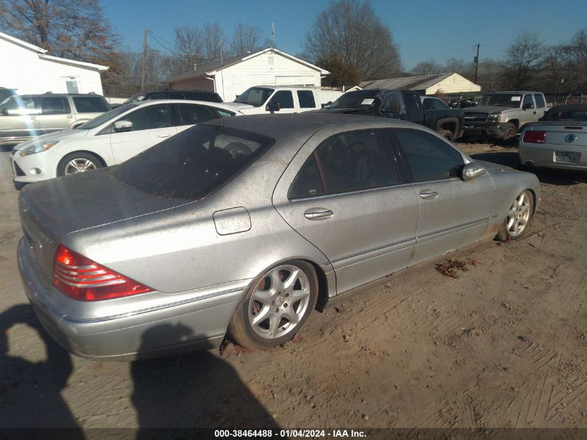 WDBNG83J63A362481 | 2003 MERCEDES-BENZ S-CLASS