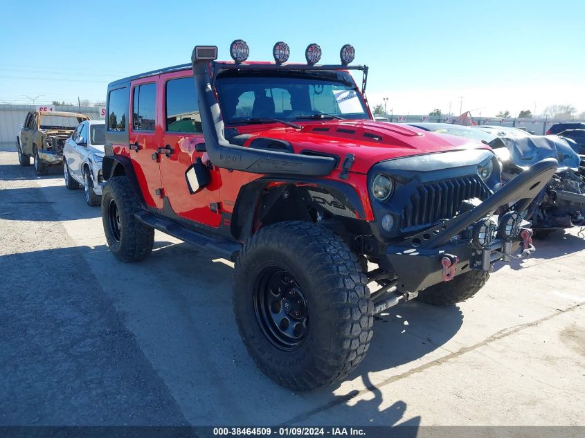 2017 JEEP WRANGLER UNLIMITED SPORT 4X4 - 1C4BJWDG7HL709406