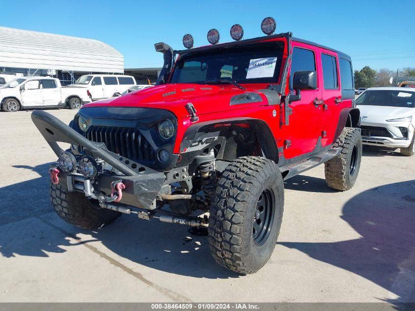 2017 JEEP WRANGLER UNLIMITED SPORT 4X4 - 1C4BJWDG7HL709406