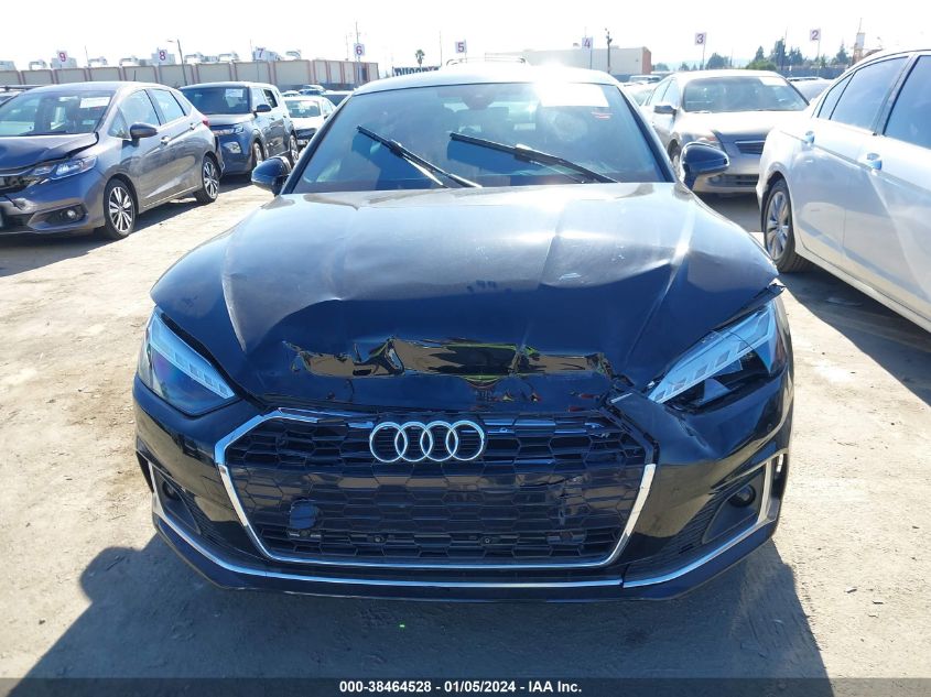 2023 AUDI A5 SPORTBACK PREMIUM 40 TFSI QUATTRO S TRONIC - WAUABCF50PA027770