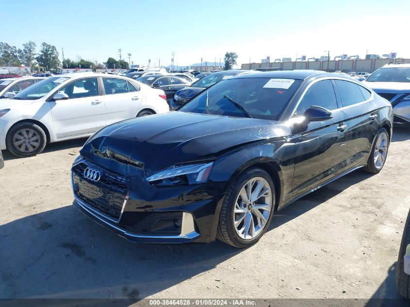 2023 AUDI A5 SPORTBACK PREMIUM 40 TFSI QUATTRO S TRONIC - WAUABCF50PA027770