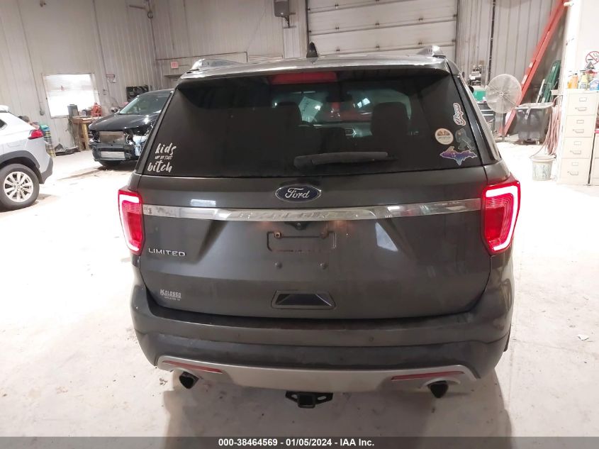 2017 FORD EXPLORER LIMITED - 1FM5K7F80HGB81119