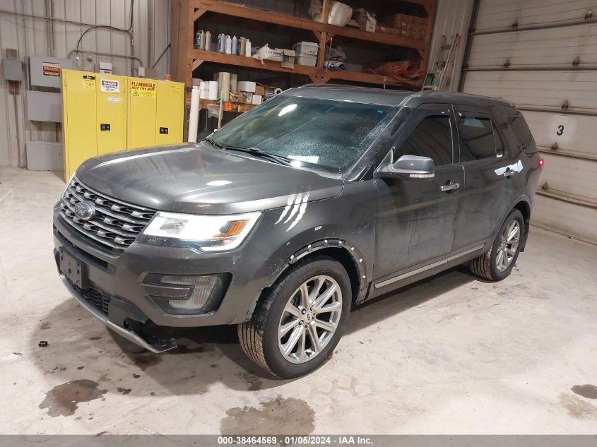 2017 FORD EXPLORER LIMITED - 1FM5K7F80HGB81119
