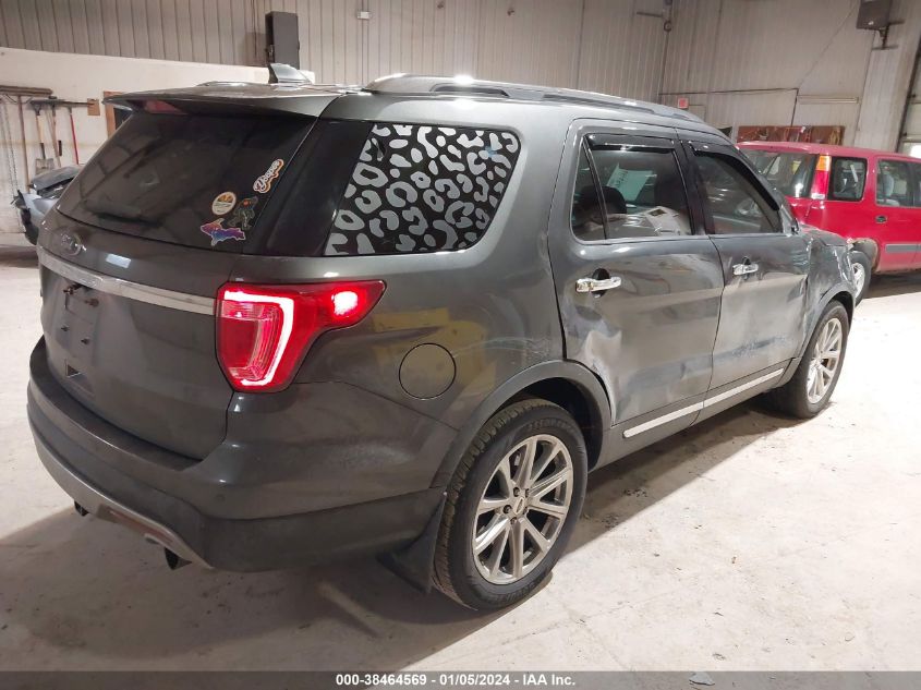 2017 FORD EXPLORER LIMITED - 1FM5K7F80HGB81119