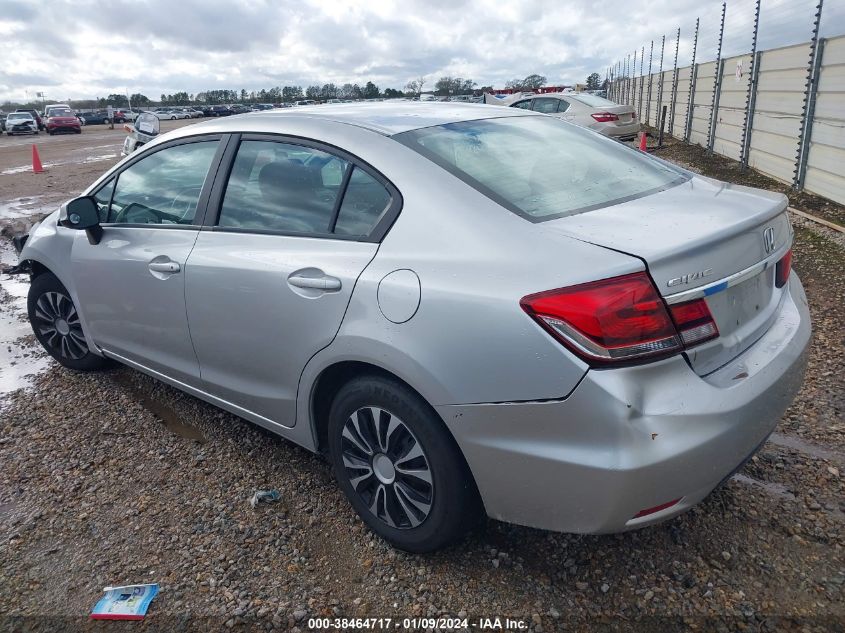 2013 HONDA CIVIC LX - 2HGFB2F53DH300413