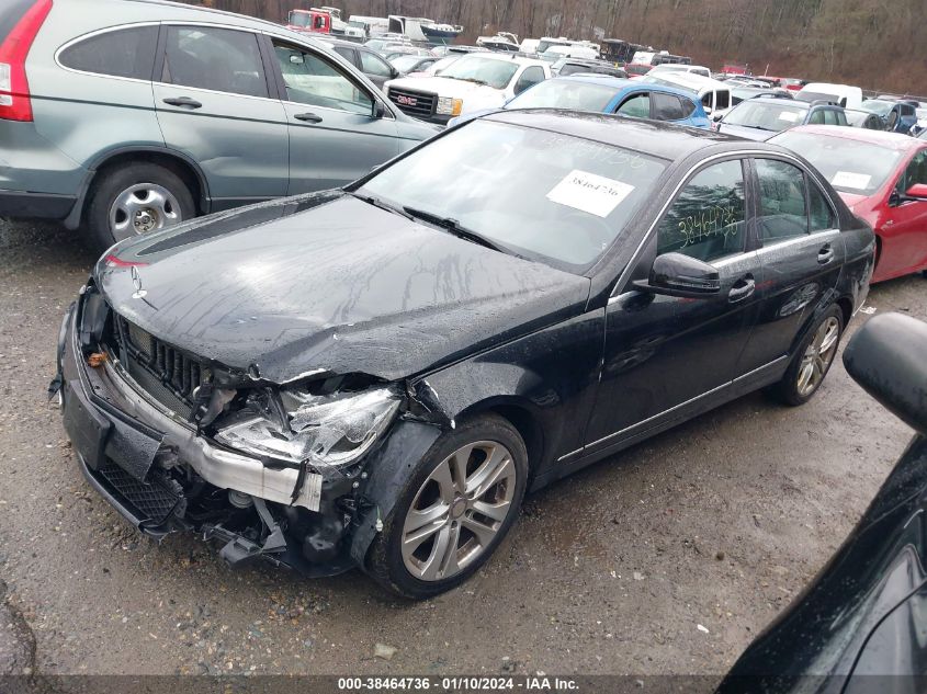 2013 MERCEDES-BENZ C 300 300 4MATIC - WDDGF8AB2DA862203