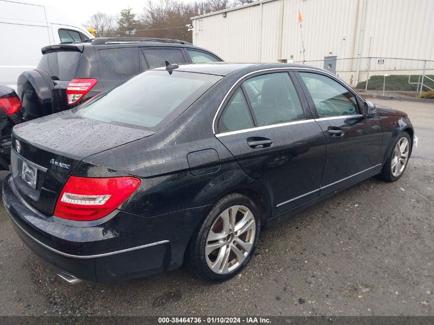 2013 MERCEDES-BENZ C 300 300 4MATIC - WDDGF8AB2DA862203